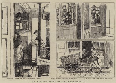 Notas de un Artista en el Continente-I de Alfred Chantrey Corbould